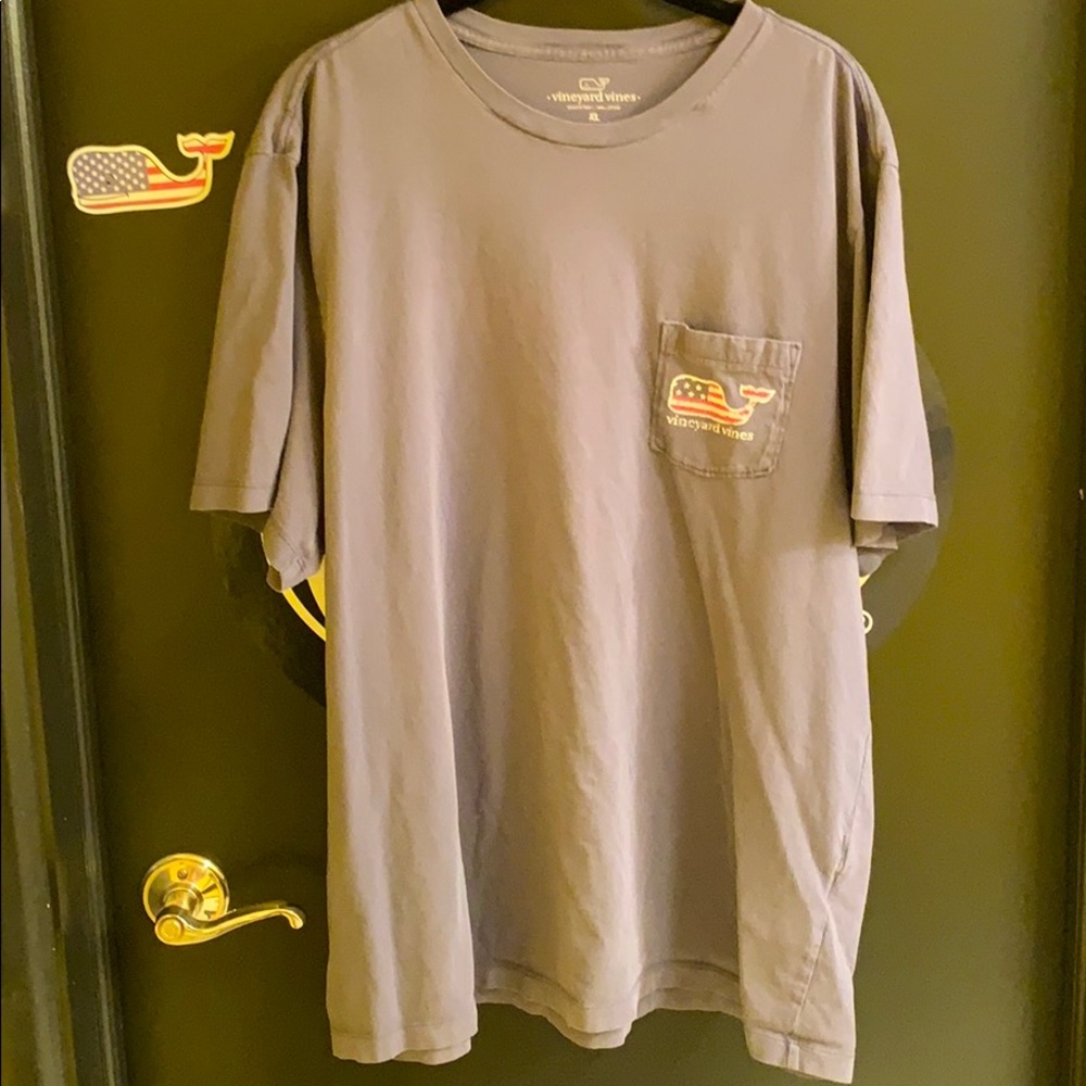 American Flag Vineyard Vines T-Shirt